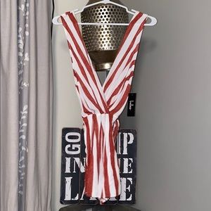 Stripped Romper